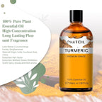 Turmeric 3.38fl.oz Essential Oil, PHATOIL Pure Aromatherapy Oils - Image 2