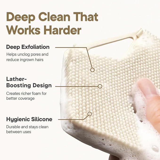 TOOLETRIES Body Scrubber 2.0 – Premium Silicone Scrubber - Image 3