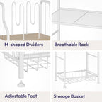 SWTYMIKI Free Standing Towel Rack - Image 7