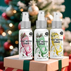 Clean-n-Fresh Holiday Toilet Spray, 3 Pack Gift Set- Balsam & Cedar/Toasty - Image 5