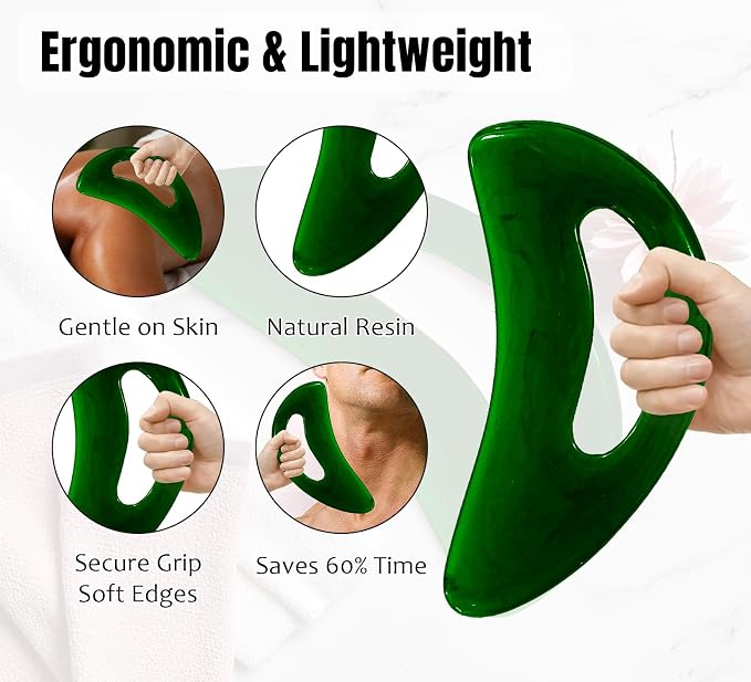 RAAFI Large Body Gua Sha Tool for Cellulite Removal, Lymphatic Drainage and - Image 4
