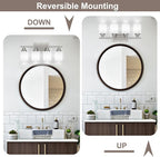 Sailstar Bathroom Light Fixtures, Brushed Nickel Vanity Light Over Mirror - Image 7