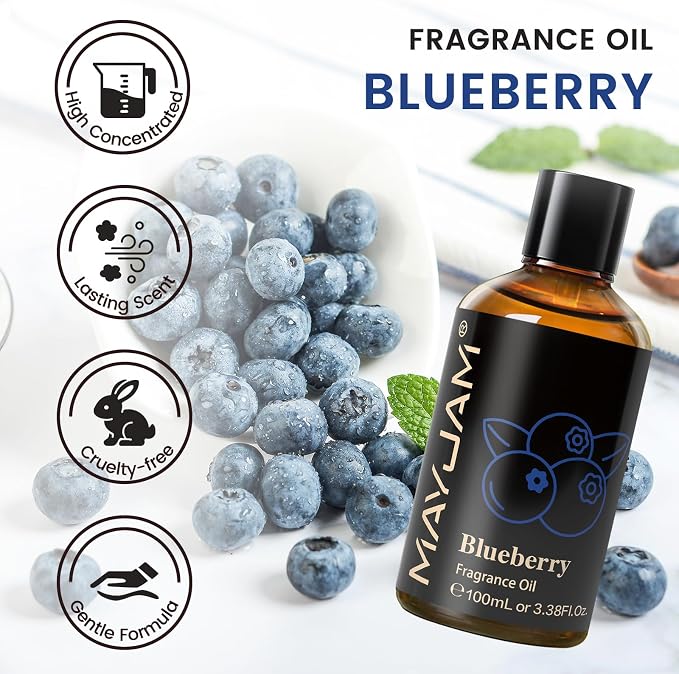 MAYJAM 100ML/3.38FL.OZ Blueberry Fragrance Oils - Image 2