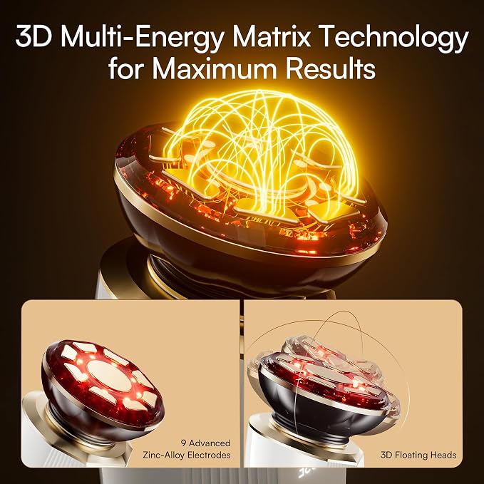 INIA 3-in-1 Red Light Therapy for Face and Neck Beauty Device for Puffiness & - Image 8