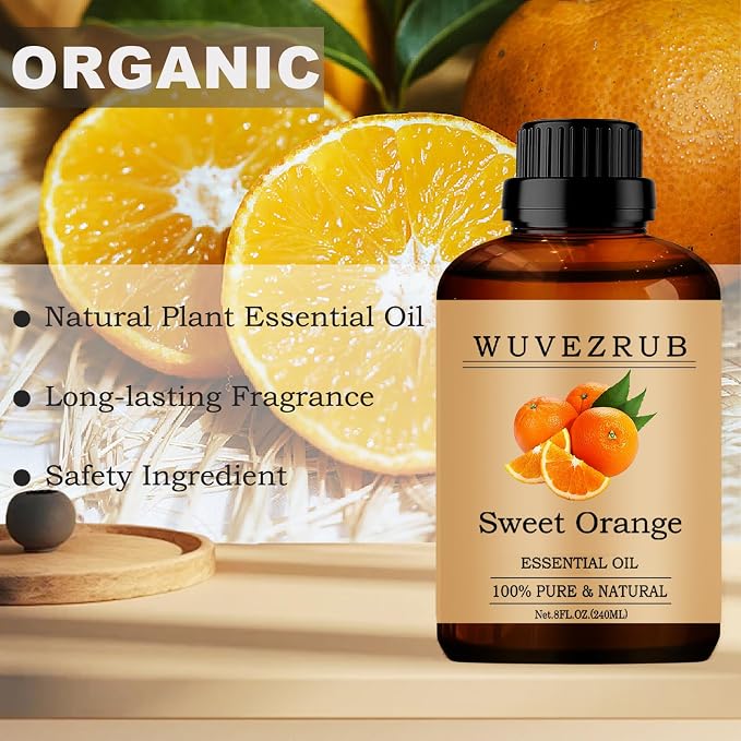 SweetOrange Essential Oils, 240ML Pure and Natural Essential Oil - Image 4