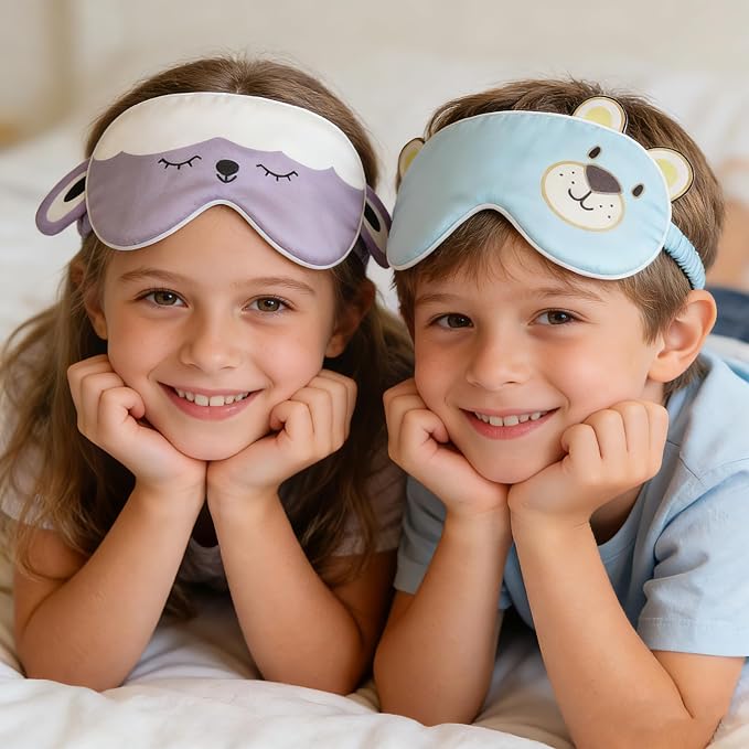 Orose Kids Silk Sleep Mask Cute Adjustable Original Design - Image 6