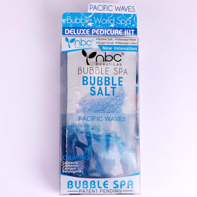 Pedicure Kit Foot Soak Set: Bubble Salt, Sugar Scrub, Massage Mask, Massage - Image 6