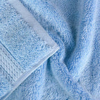 SUPERIOR Egyptian Cotton Pile 3 Piece Towel Set, Includes 1 Bath, 1 Hand - Image 4