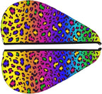 Rainbow Leopard Hair Towel Wrap Absorbent Hair Drying Towel Microfiber Hair - Image 8