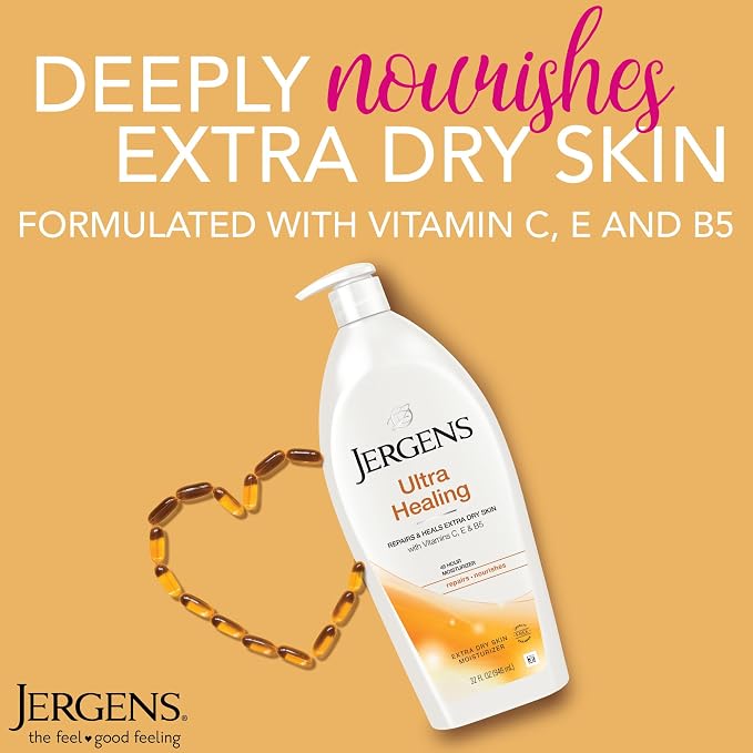 Jergens Ultra Healing Dry Skin Lotion, Hand and Body Moisturizer - Image 2