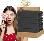 VOOVA & MOVAS Grey Bath Towels - Image 6