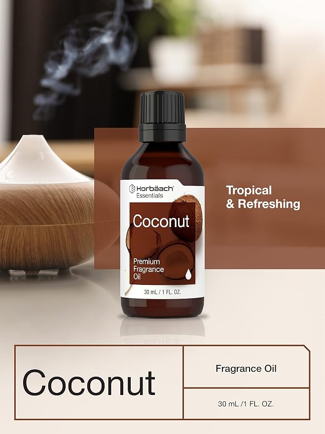 Horbäach Coconut Fragrance Oil | 1 fl oz | Premium Grade | - Image 6