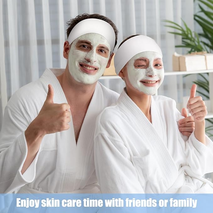 obeoby 100 Pcs Disposable Spa Headband - Image 6