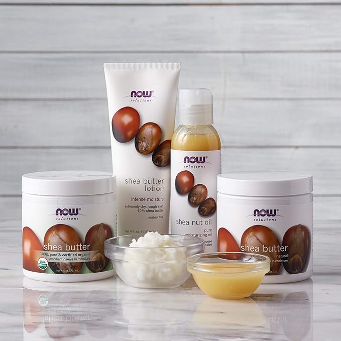 NOW Foods Solutions, Shea Nut Oil, Scalp and Hair - Image 6