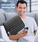 Heating pad for Back Pain Relief, Heating Pads for Neck, Fathers Mothers Day - Image 5