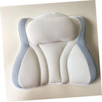 Bath Pillow for Tub with Suction Cups, Mesh Bath Neck Pillow 48x42x10cm - Image 2