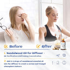 HIQILI Sandalwood Essential Oils 1 Fl Oz, 100% Pure Natural Therapeutic Grade - Image 2