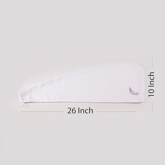 100% Turkish Cotton Hair Towel Wrap - Image 5