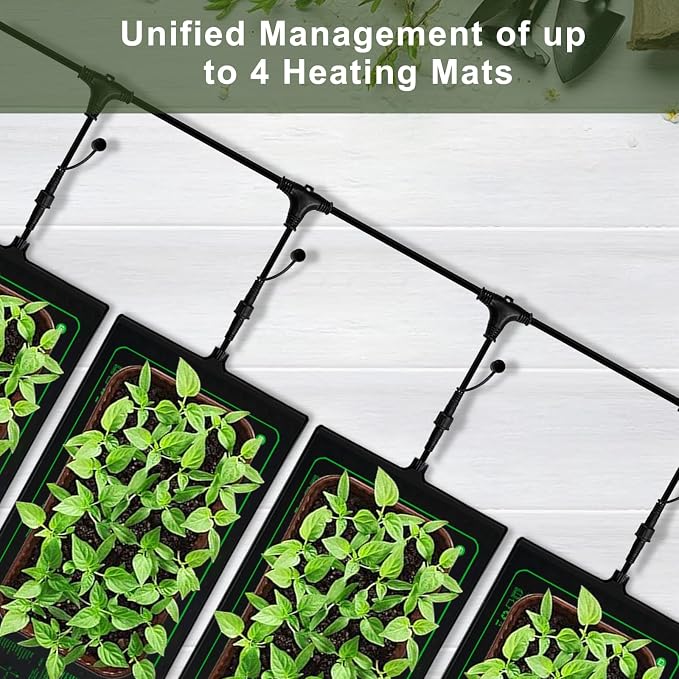 4in1 Seedling Heat Mat, Warm Hydroponic Heating Pad - Image 5
