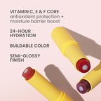 Burt’s Bees Tinted Boosted Balm, Misty Mauve, Hydrating Tinted Lip Balm - Image 3