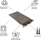 InfuseZen Stonewashed Turkish Bath & Beach Towel –100% Organic Turkish Cotton - Image 5
