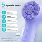 COSLUS FBS03 Face Scrubber Facial Cleansing Brush: 2 in 1 Spin and Vibration - Image 7
