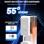 5s Fast Hot Towel Dispenser, 55°C Constant Temp, 500ml Tank, Auto-Dry & Safe - Image 2
