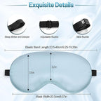 Sleep Mask, Silk Eye Mask for Sleeping - Image 3