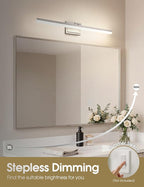 VOLISUN Modern Bathroom Vanity Light 31.5 inch, 28W Dimmable 5CCT Led Bathroom - Image 4