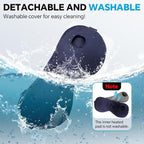 Cordless Heated Eye Mask for Dry Eyes Relief, - Image 5