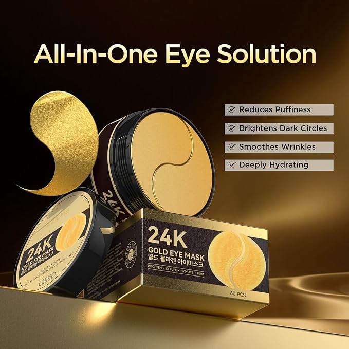 24k Gold Eye Patches - Image 3