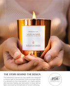 Benevolence LA Wild Lavender Wood Wick Candle | Soy Christmas Scented Candles - Image 6