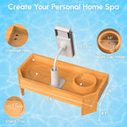Vespara Bamboo Hot Tub Tray Table - Image 3
