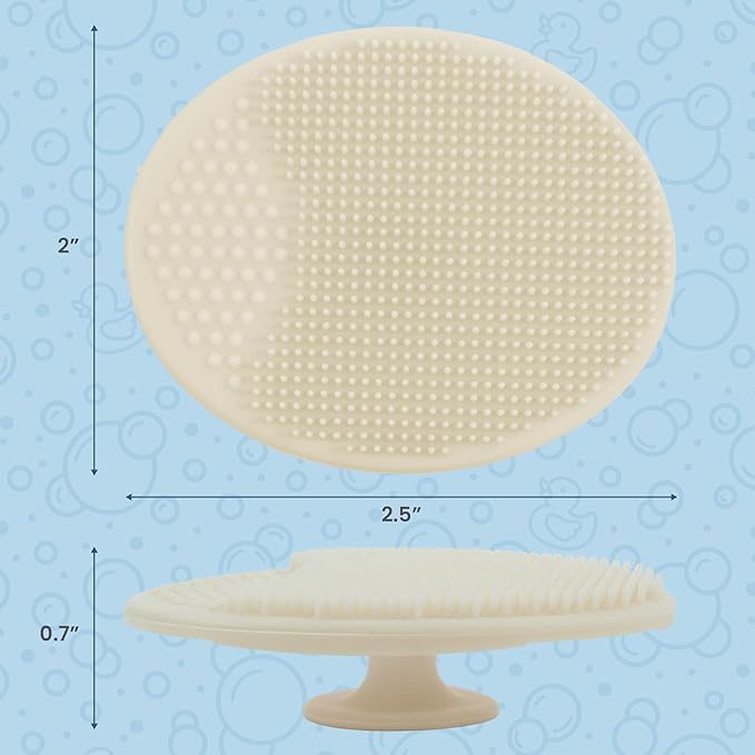 S&T INC. Exfoliating and Massaging Cradle Cap Bath Brushes - Image 6