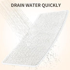 Yolife Shower Foot Scrubber Mat, Anti-Slip Bath Mat - Image 4