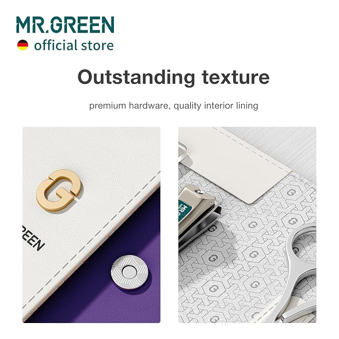 MR.GREEN Colorful Manicure Set Practical Pedicure Kits Nail Clippers Personal - Image 3