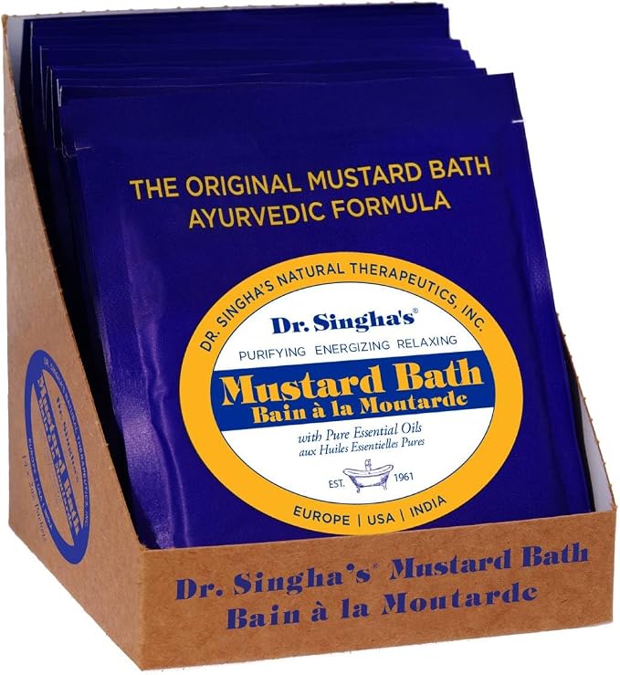 Dr. Singha's Mustard Bath, Therapeutic Bath Salts) - Image 2