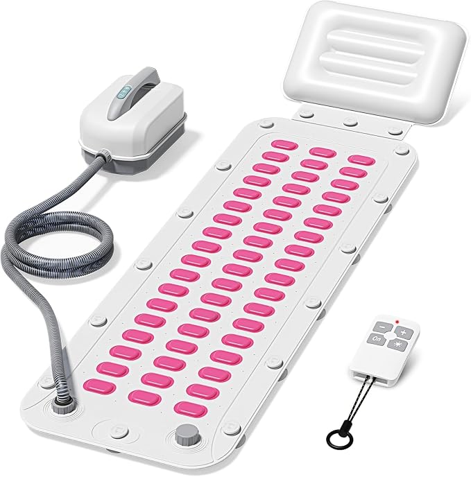 Flgocexs Bubble Bath Mat, Full Body Waterproof Spa Mat by Flgocexs