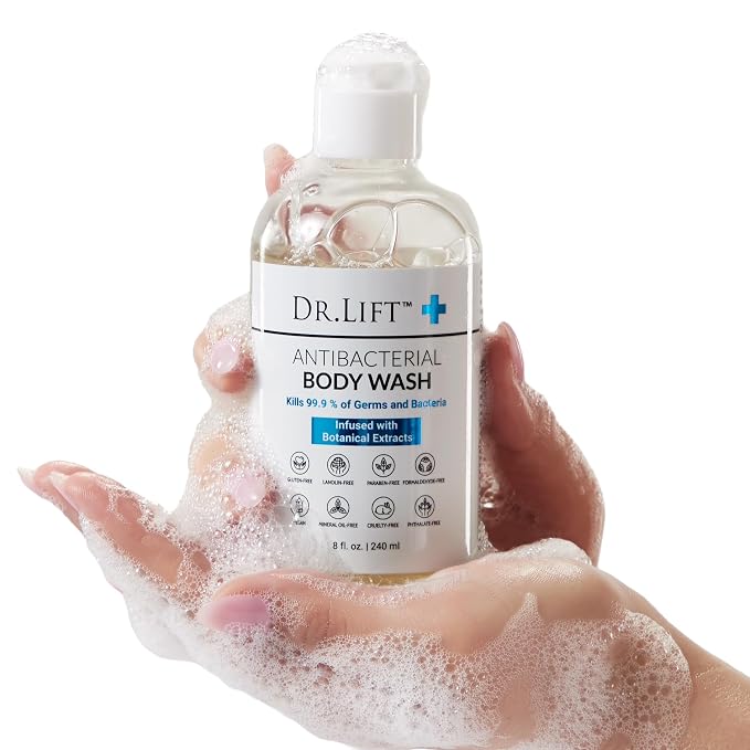 DR. LIFT Antibacterial Body Wash, 8 oz - Image 2