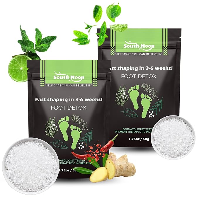 2Pack Herbal Body Detox Foot Soak Salt, Detox & Shaping Cleansing by Unknown