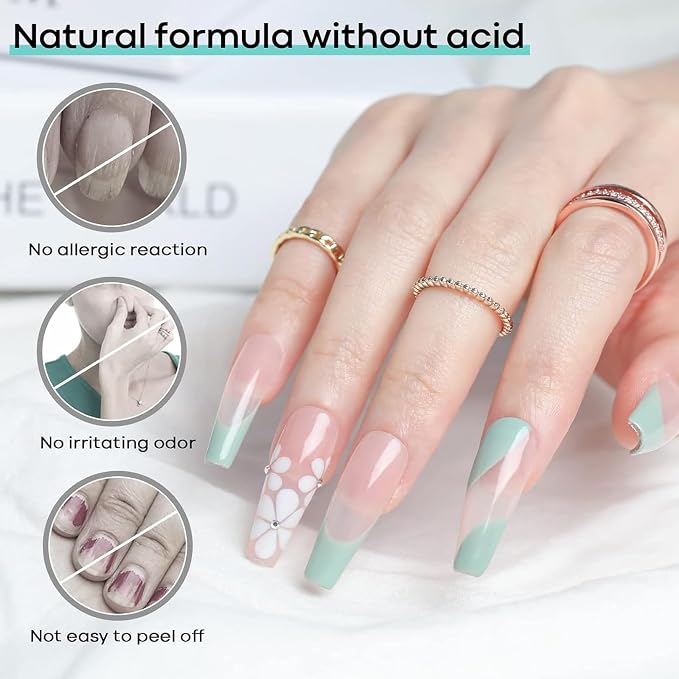 modelones Nail Dehydrator, 15 ml Acid Free Nail Prep Dehydrator - Image 6