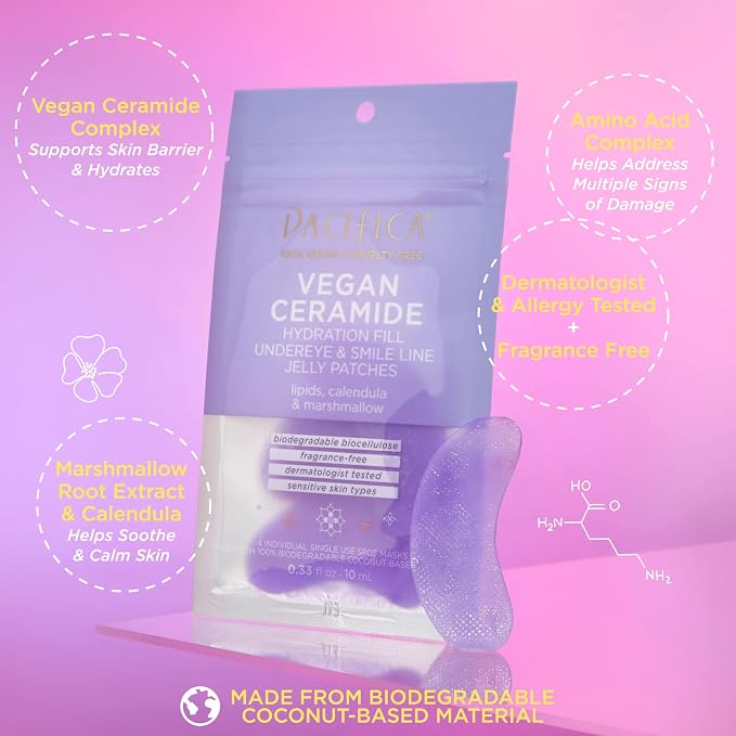 Pacifica Undereye Mask Vegan Ceramide Hydrating Jelly Eye Patches - Image 5
