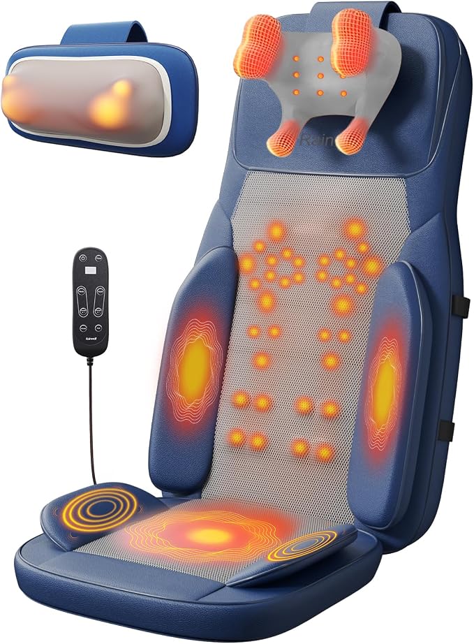 Rainwolf Shiatsu Neck and Back Massage Cushion by Unknown