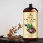 Handcraft Blends Organic Castor Oil 28 Fl Oz | 100% Pure and Natural | Premium - Image 7