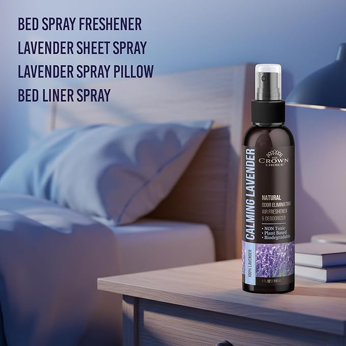 Non-Toxic Odor Eliminator, Natural Lavender Air Freshener Spray - Image 8