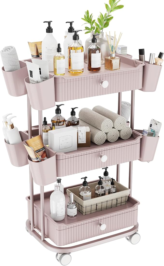 3 Tier Drawer Shelf Beauty Cart by Dolonm