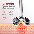 DANGSHAN Gua Sha Facial Tools & Face Roller Set, Face Massager, Lymphatic - Image 3