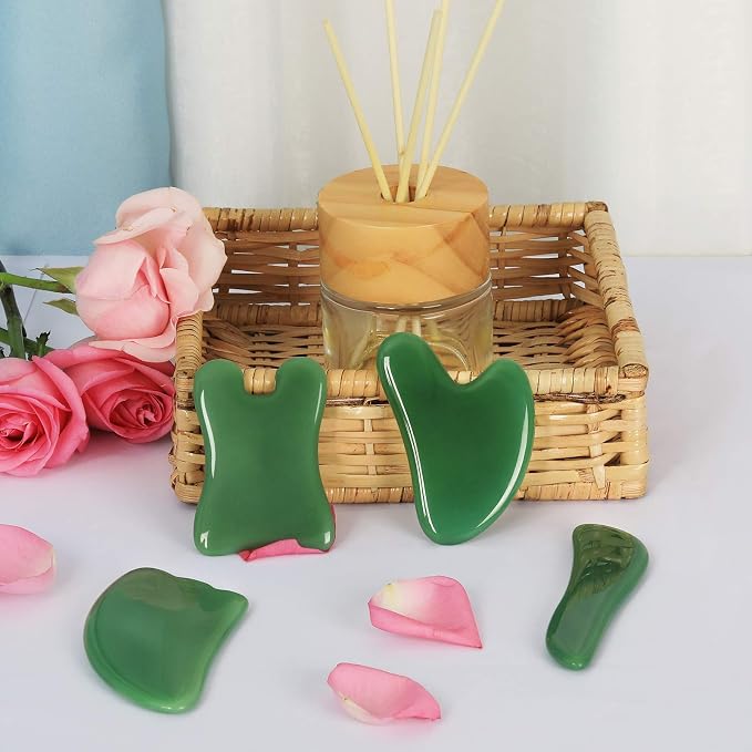 airogym Guasha Massage Tool，Natural Stone Gua Sha Board - Image 5
