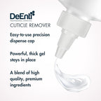 DeEnti Instant Cuticle Remover Gel, Eucalyptus, 8 Oz Bottle, Professional - Image 6