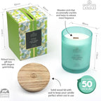 Pine Candle 9.7 oz: 55 Hrs Burn Time - Image 3